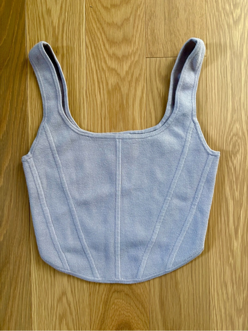 Wilfred Lavender Knit Scoop Tank